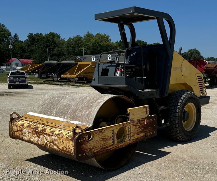 2004 Bomag BW177D-3 single drum vibratory roller - EH4374