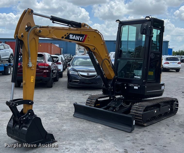 2024 Sany SY35U mini excavator - EJ2859