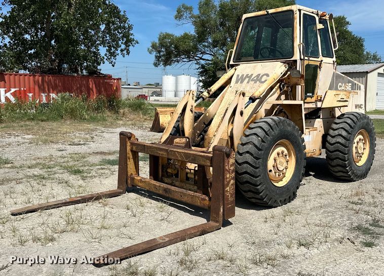 Case W14C wheel loader - EJ4483