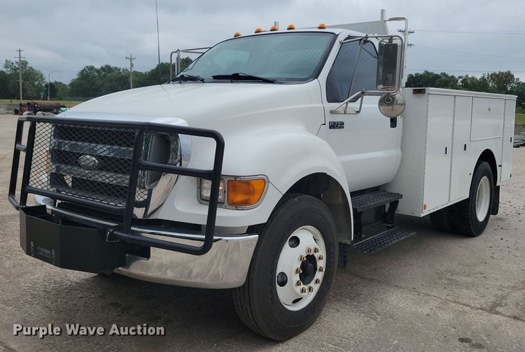 2006 Ford F750 Super Duty XL utility / service truck - KA9894