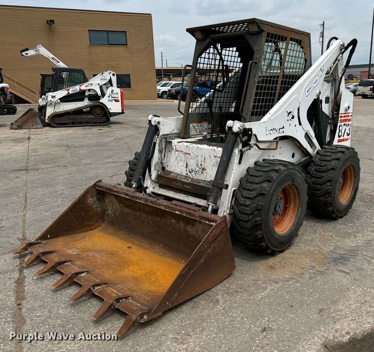 1998 Bobcat 873 skid steer loader - LF9961