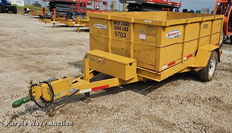 2017 Region Welding 6X10DT dump trailer - NX9033