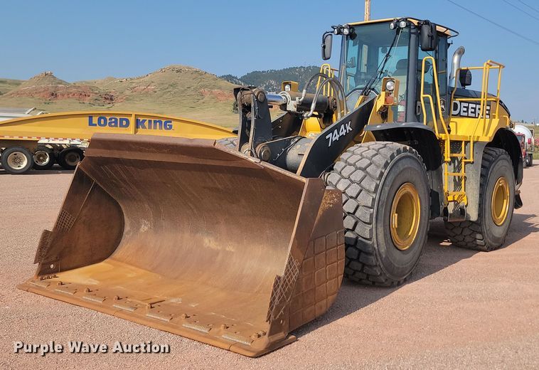 2012 John Deere 744K wheel loader - OD9685