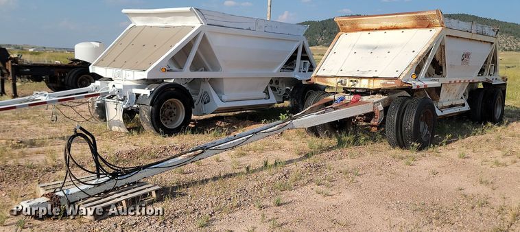2006 Ranch bottom dump pup trailer - OD9705