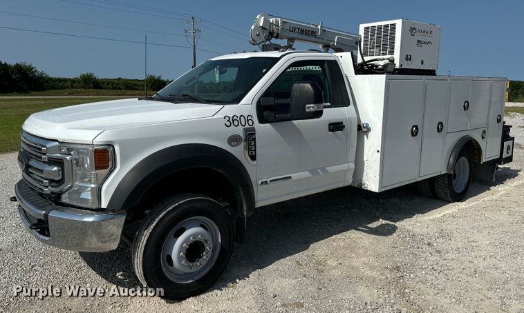 2022 Ford F550 XL utility / service truck - OF9921