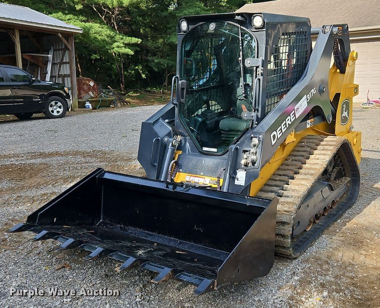 2022 John Deere 317G tracked skid steer loader - OJ9792