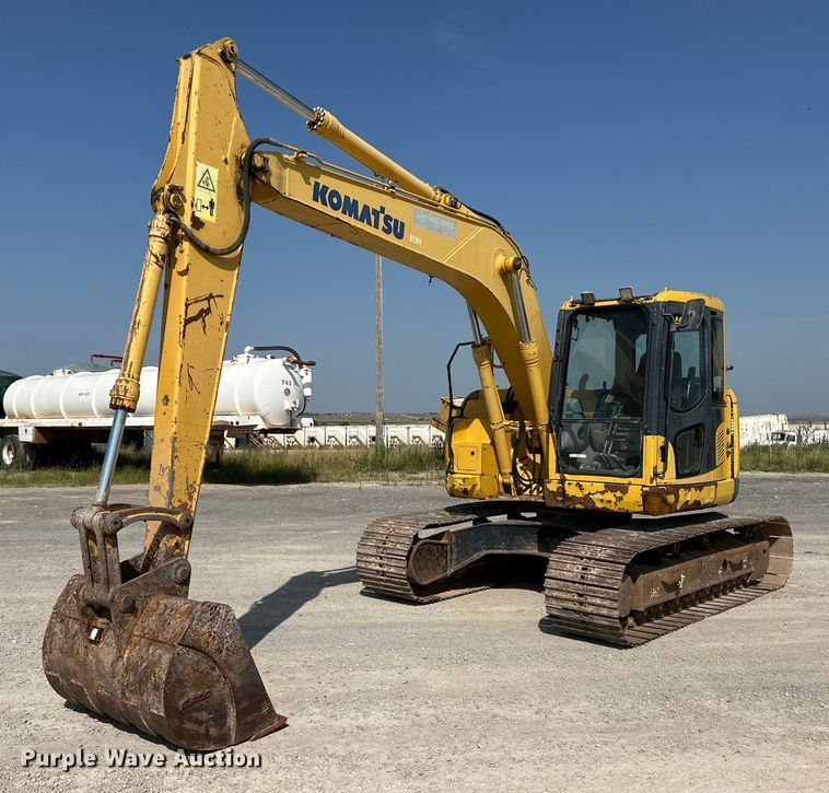 2009 Komatsu PC138USLC-8 excavator - OM9542