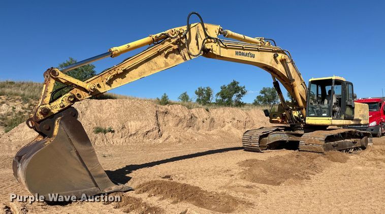 Komatsu PC300LC-6 Hydraulic Excavator For Sale | Purple Wave Auction