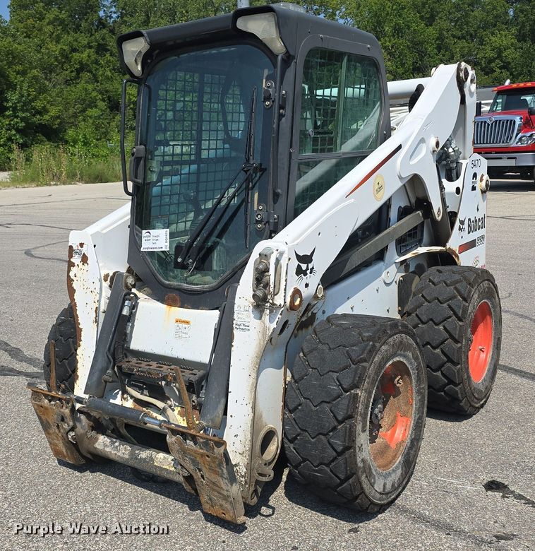 2014 Bobcat S650 skid steer loader - DQ4476