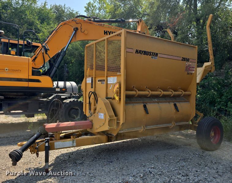 2007 Duratech Haybuster 2650 bale processor - DQ4503