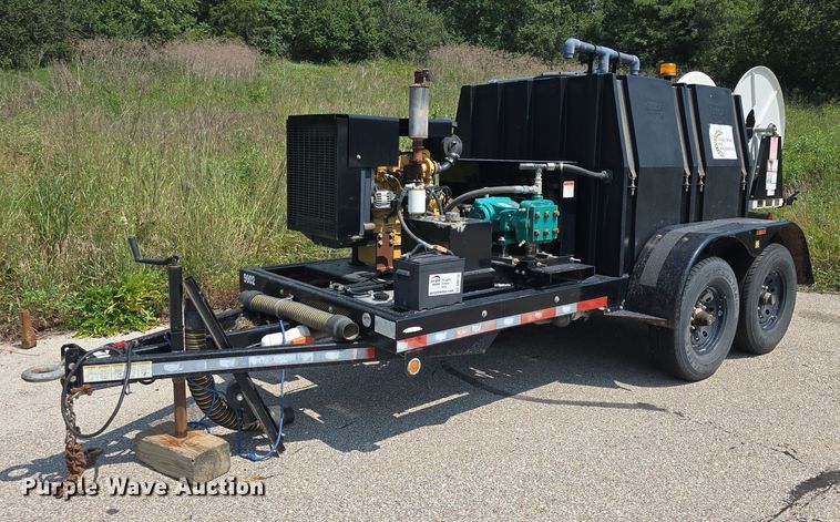 2013 Sewer Equipment Co  545 sewer jetter trailer - DQ5132