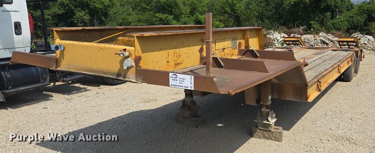 1977 Hyster C25TA equipment trailer - DT7754
