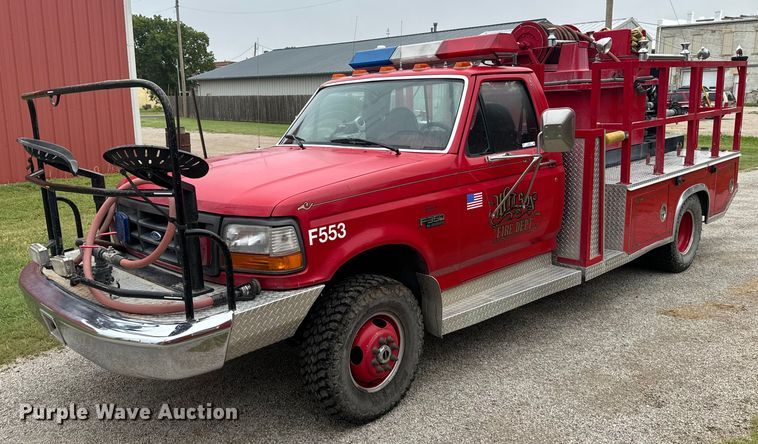 1996 Ford F350 brush fire truck - DX3548