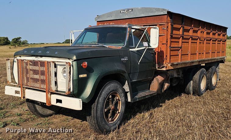 1974 Dodge D600 grain truck - DS4662