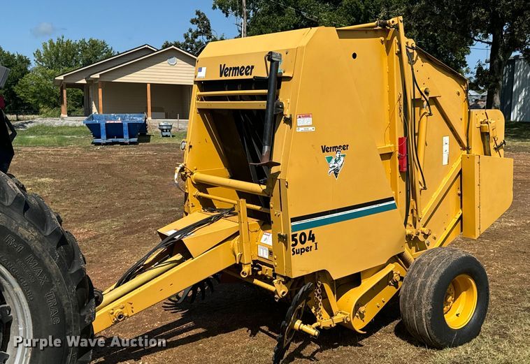 1997 Vermeer 504 Super I round baler - DX1035