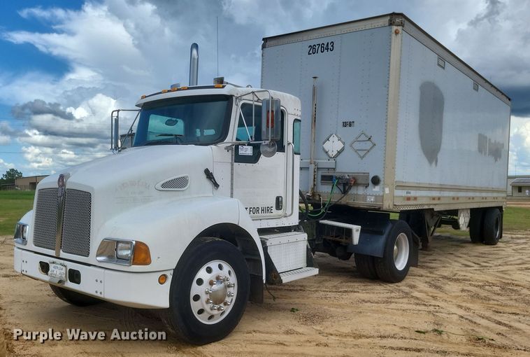 2007 Kenworth T300 semi truck with 2007 Great Dane 744Y-SSL dry van trailer - DR4894