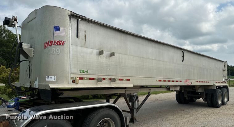 2007 Vantage S-90-Alpha end dump trailer - EE7485