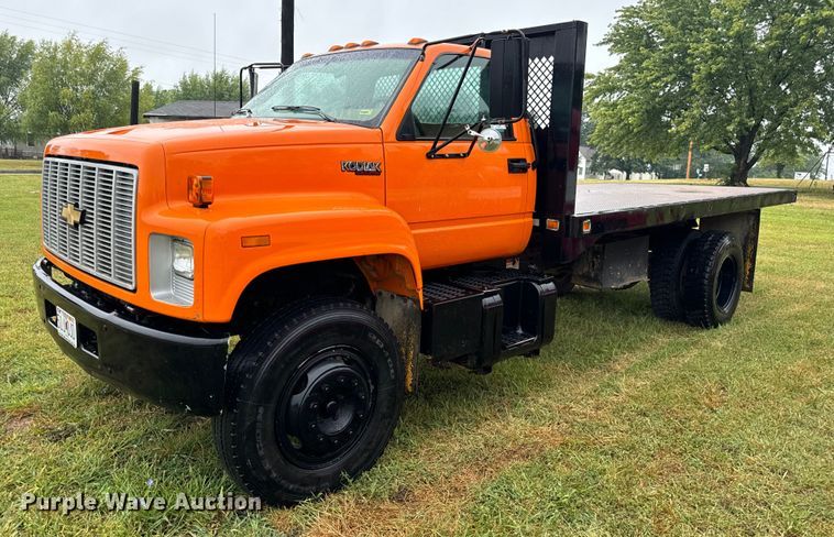 1993 Chevrolet  Kodiak C5500 dump flatbed truck - OF9955