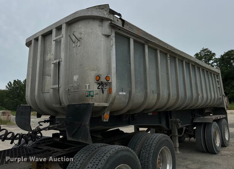 1974 Fruehauf ND DA5 24 end dump trailer - OG9625