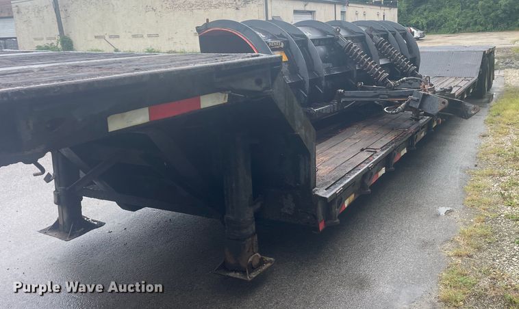 1977 Transcraft DBDTX-44 double drop deck trailer - OG9637