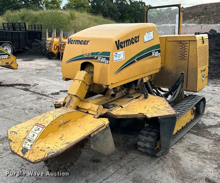 2018 Vermeer SC60TX stump grinder - DS4251