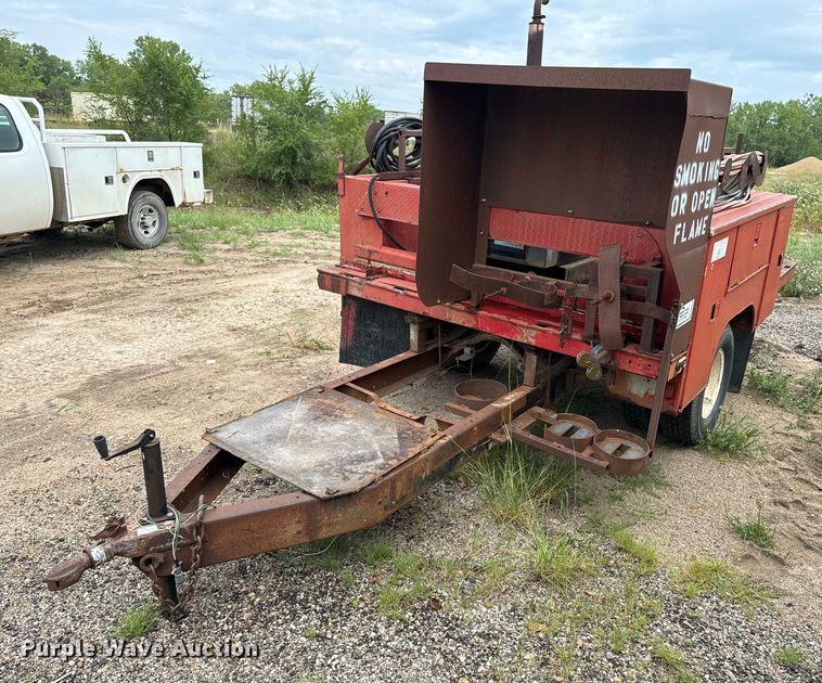 Shop built utility / service trailer - EE7532