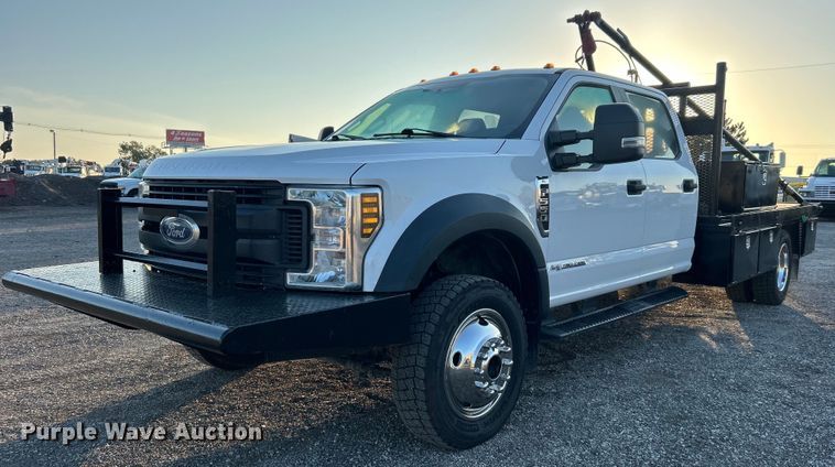 2019 Ford F550 Super Duty Crew Cab winch truck - EG0928