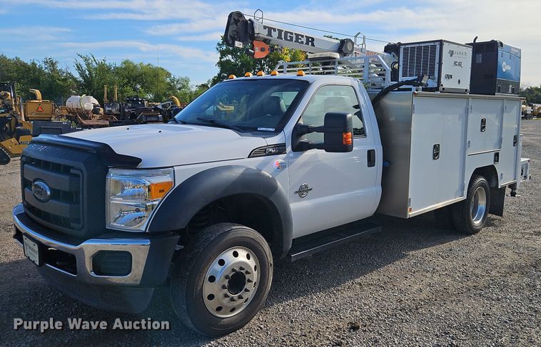 2012 Ford F550 Super Duty XL utility / service truck - EI8230