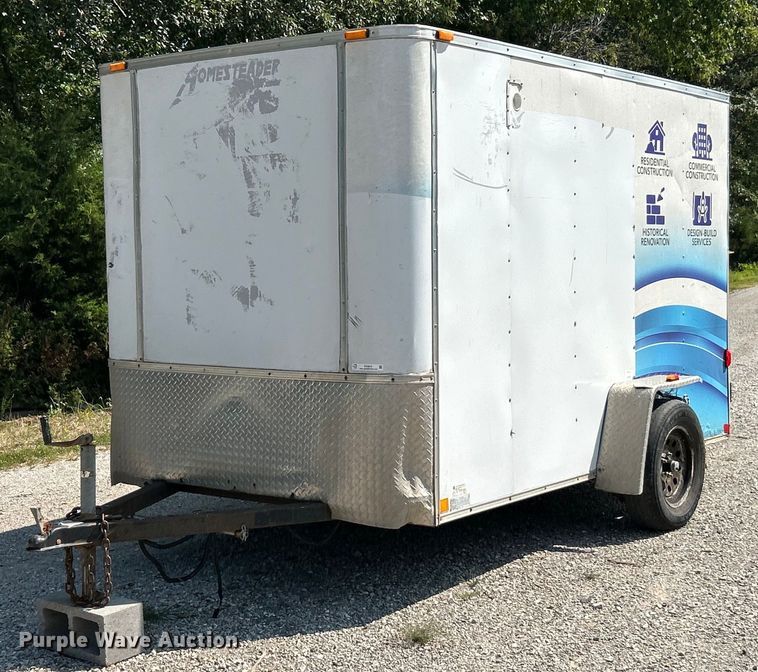 2011 Homesteader 610FS enclosed cargo trailer - EK3214