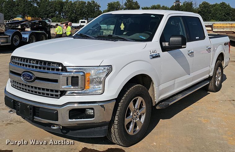 2019 Ford F150 XLT SuperCrew pickup truck - NX9063