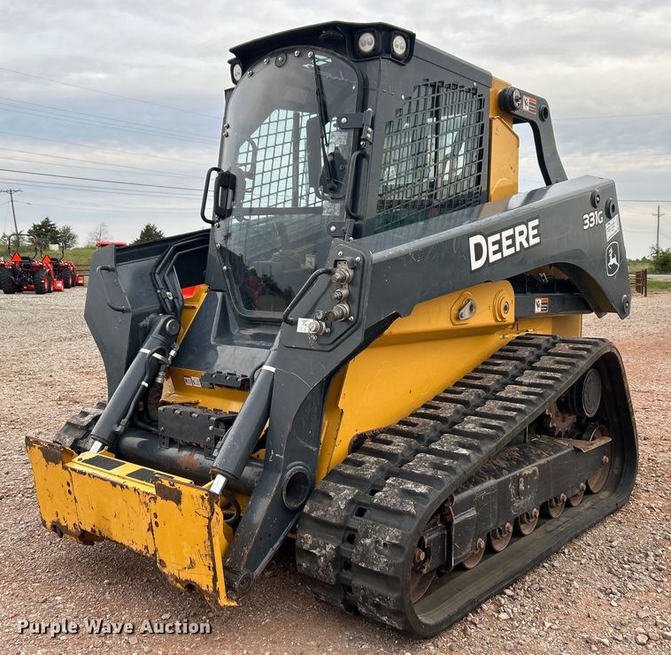 2017 John Deere 331G tracked skid steer loader - DO7456