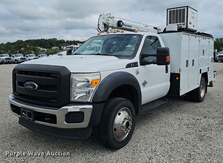 2014 Ford F550 Super Duty utility / service truck - DS4705