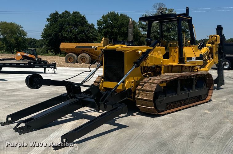 1987 Komatsu D68E cable plow - DX1037