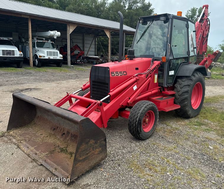 1996 Ford 555D backhoe - EE7492
