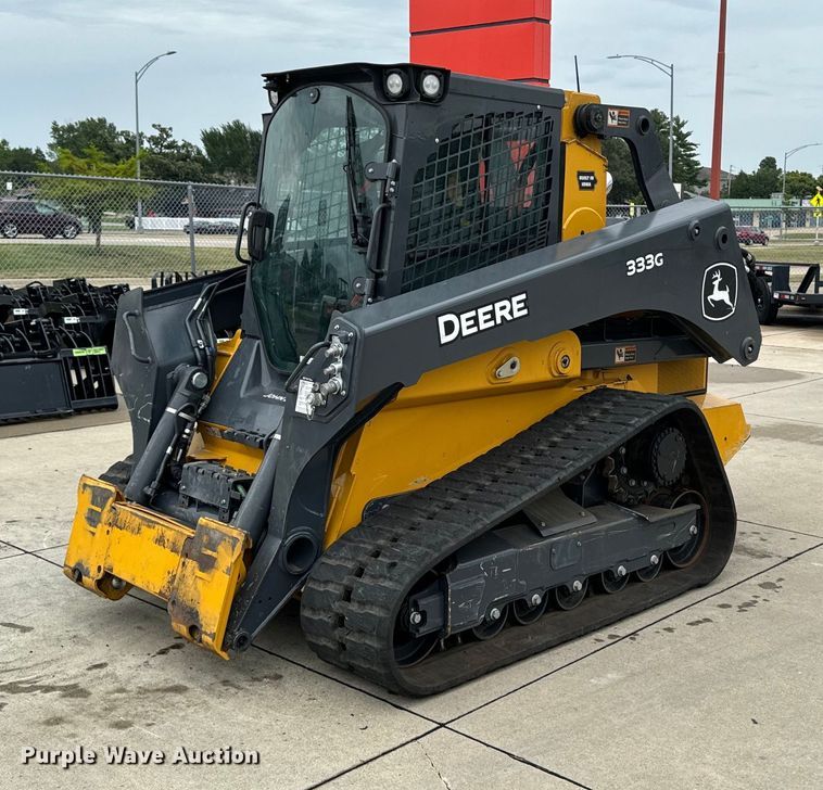 2024 John Deere 333G tracked skid steer loader - EH4408