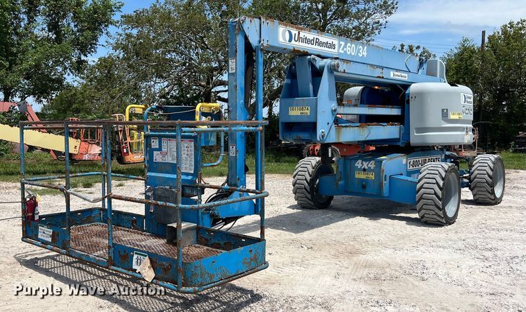 2013 Genie Z-60/34 boom lift - EJ2938