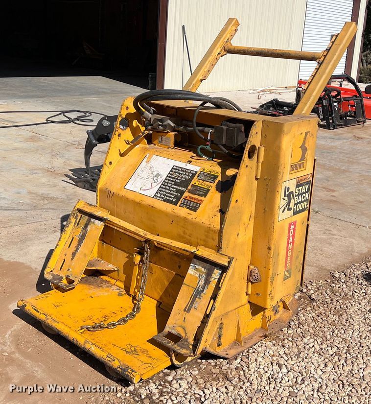 Brown BC 283 skid steer mulcher - EJ2960