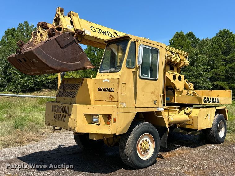 1997 Gradall G3WD wheeled excavator - EJ8837
