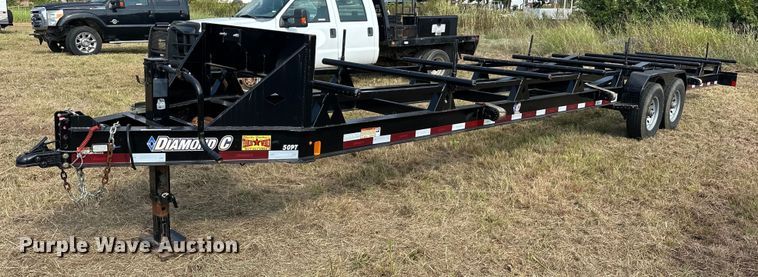 2017 RoadClipper Enterprises Diamond C 50PT oilfield trailer - EJ8903