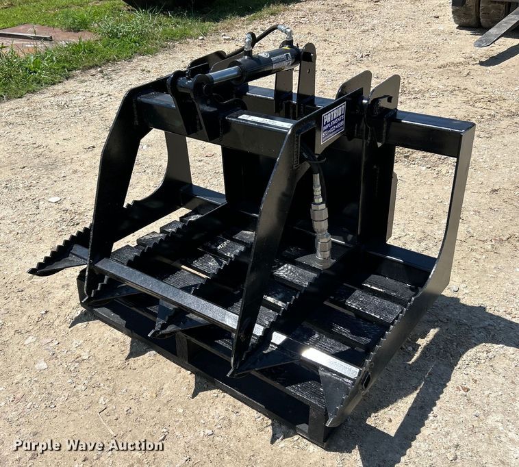 Patriot Implements compact utility loader rock grapple bucket - EK3056