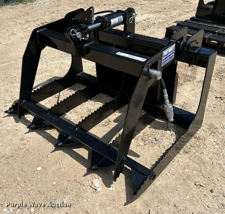 Patriot Implements  compact utility loader rock grapple bucket - EK3057