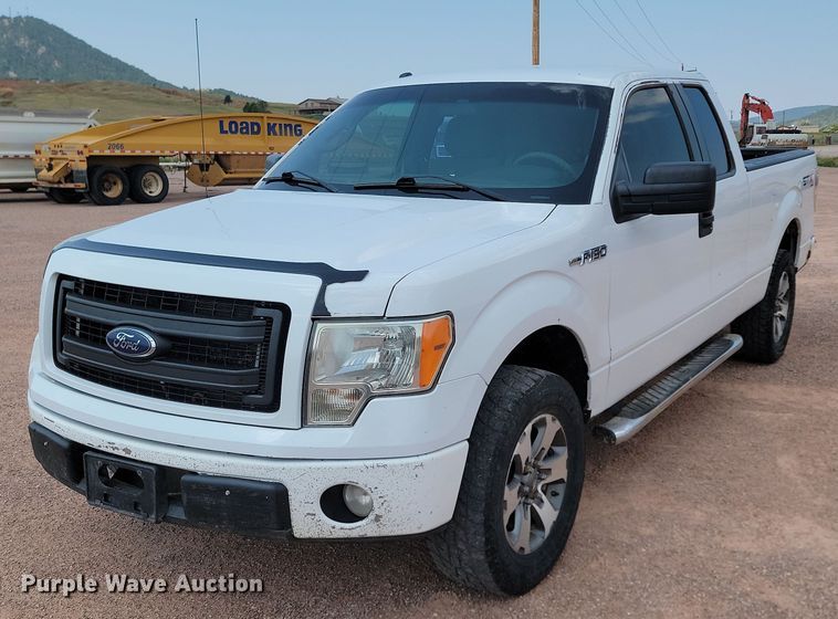 2013 Ford F150 SuperCab pickup truck - OD9670