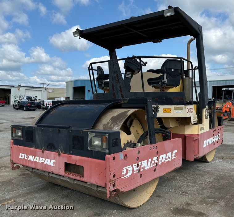 2003 Dynapac  CC722 double drum vibratory roller - OG9634