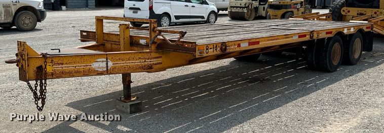 1988 CZ Engineering CZ18KT equipment trailer - DX1118