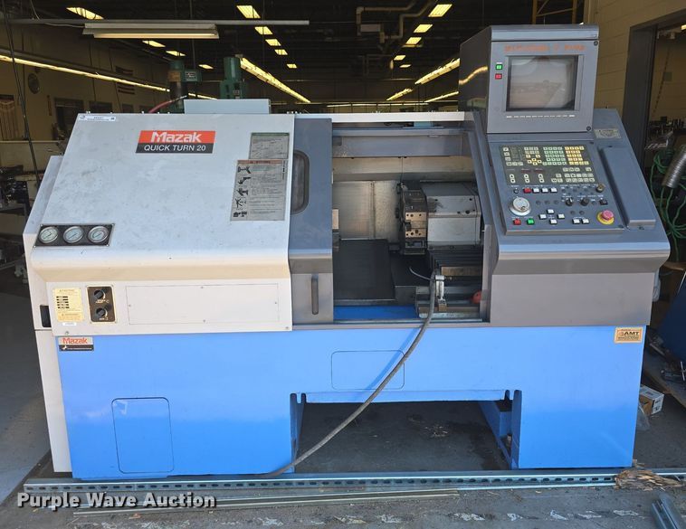 1998 Kitagawa Mazak Quick Turn 20 QTN20 lathe - EK6407