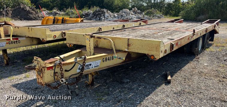 1997 Towmaster 0C-20 equipment trailer - EK8963