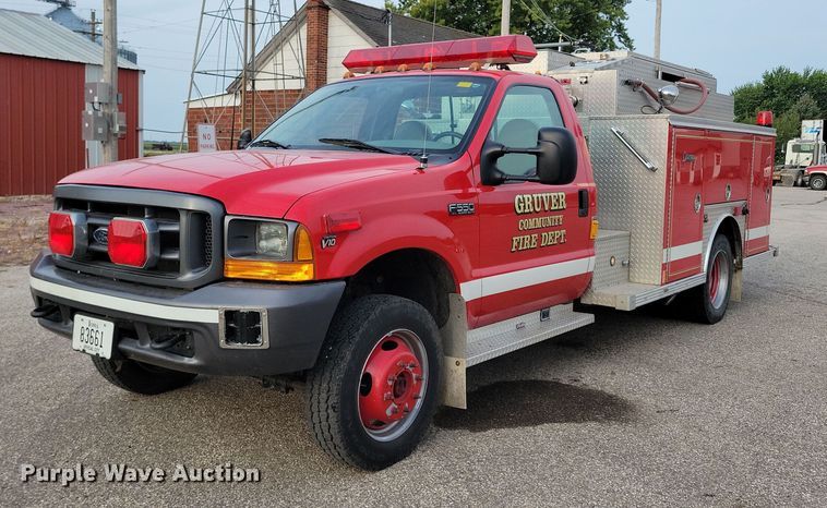 2000 Ford F550 Super Duty XL brush fire truck - KA9872