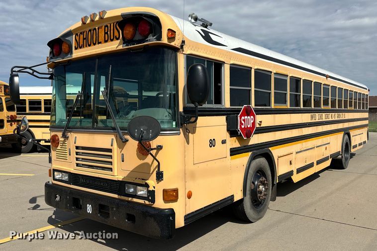 2008 Blue Bird All American school bus - OM9654