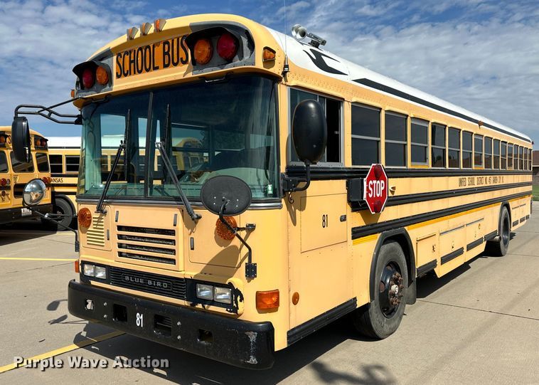 2008 Blue Bird All American school bus - OM9655