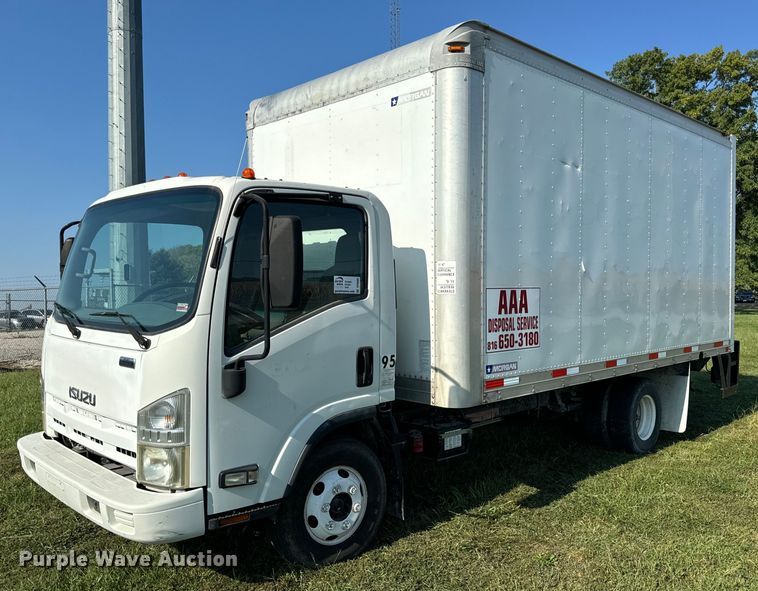 2010 Isuzu NPR box truck - DP6680